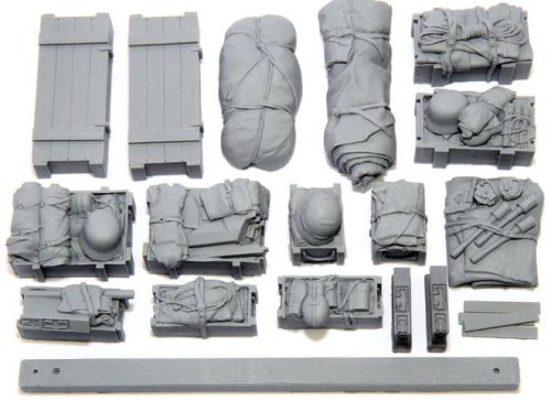 Go to product Das Werk DWA028 - 1:16 German Tank Stowage Set #B