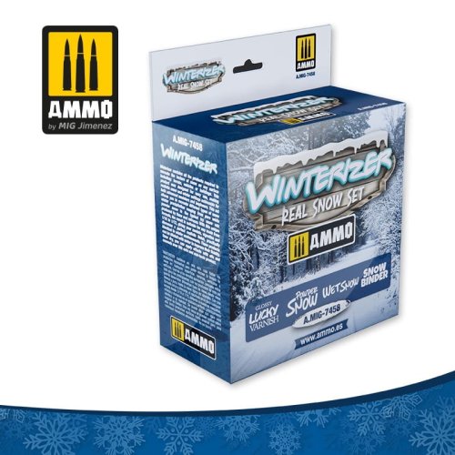 Go to product Ammo Mig 7458 - Winterizer Set