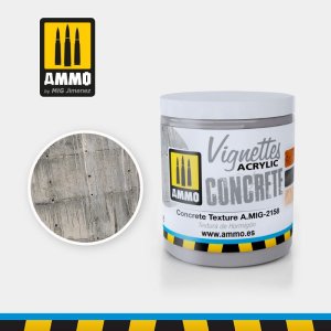Ammo Mig 2158 - Vignettes Acrylic - Concrete Texture