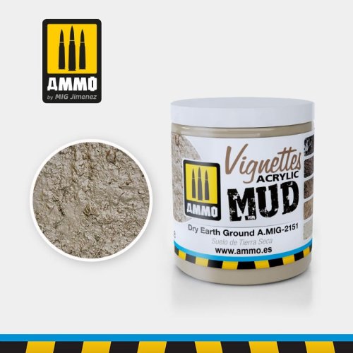 Go to product Ammo Mig 2151 - Vignettes Acrylic - Dry Earth Ground