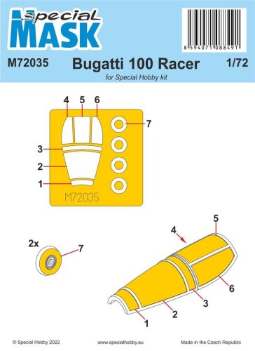 Go to product Special Hobby M72035 - 1:72 Bugatti 100 Racer