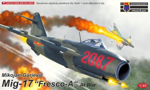 Go to product Kovozavody 4826 - 1:48 MiG-17 Fresco-A At War