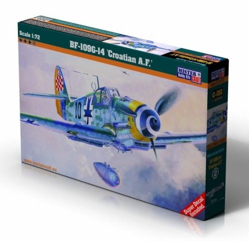 Go to product Mistercraft C151 - 1:72 Messerschmitt Bf 109G-14 Croatian AF