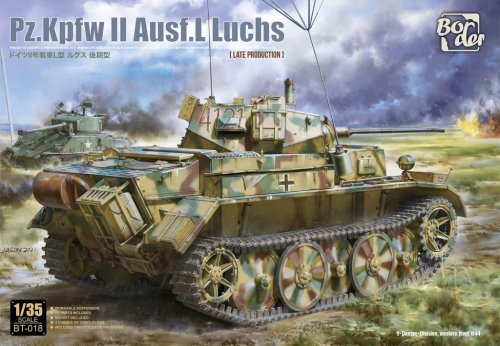 Go to product Border BT018 - 1:35 Pz.Kpfw II Ausf.L Luchs