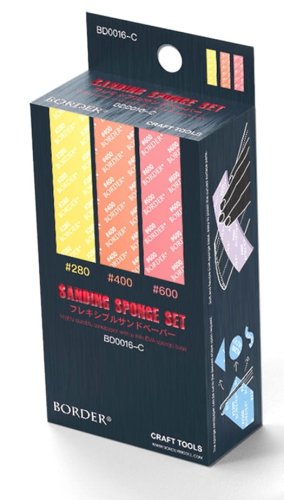 Go to product Border BD0016-C - Sanding blocks set, grits #280 #400 #600
