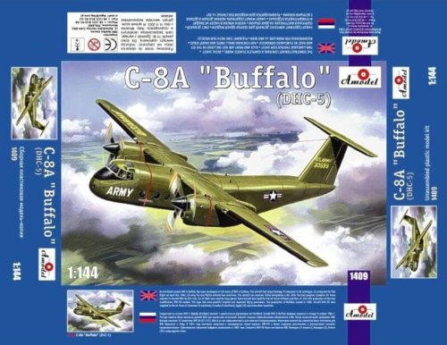 Go to product Amodel 1409 - 1:144 C-8A Buffalo DHC-5