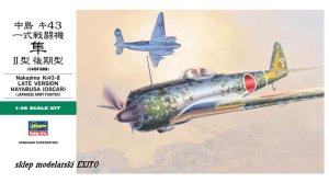 HASEGAWA JT82 - 1:48 Ki-43-II Hayabusa (Oscar) Late Version