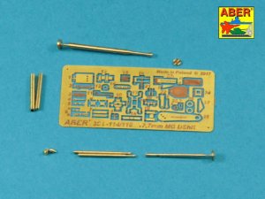 Aber 35L-114 - 1:35 12,7mm DShK MG metal gun barrel WWII variant