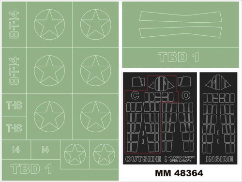 Go to product MONTEX MM48364 - 1:48 TBD-1 Devastator