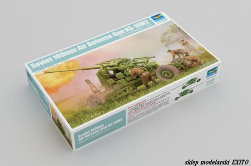 Go to product TRUMPETER 02349 - 1:35 Soviet 100mm Air Defence Gun KS-19M2