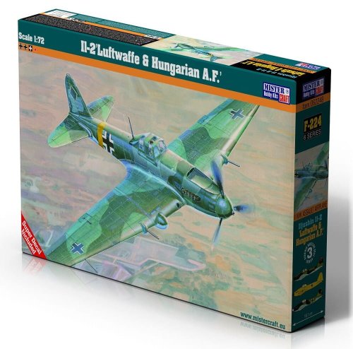 Go to product Mistercraft F224 - 1:72 IL-2 Luftwaffe & Hungarian AF