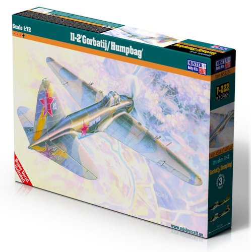 Go to product Mistercraft F222 - 1:72 IL-2 Gorbatij / Humpbag