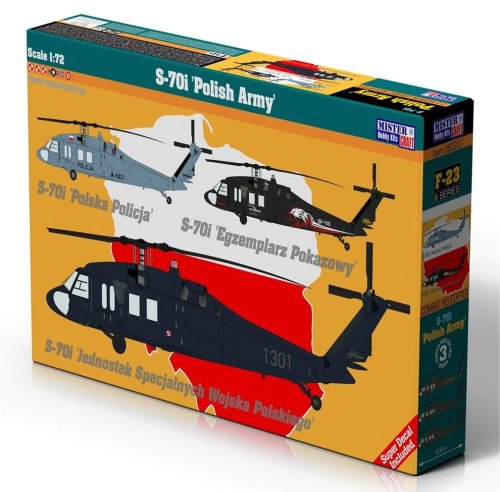 Go to product Mistercraft F23 - 1:72 Sikorsky S-70i Polish Army