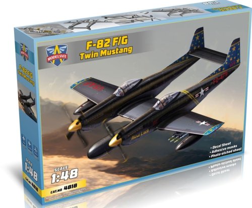 Go to product Modelsvit 4818 - 1:48 F-82 F/G Twin Mustang