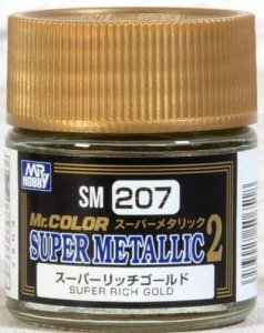 Mr.Hobby SM207 - Mr. Color Super Metallic  Rich Gold 10 ml