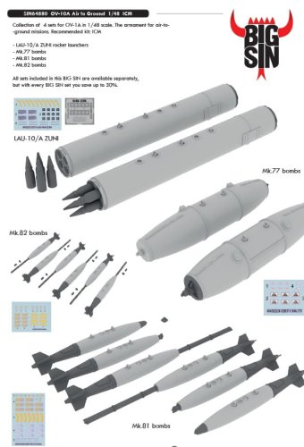 Go to product Eduard SIN64880 - 1:48 OV-10A Air to Ground