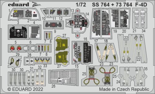 Go to product Eduard SS764 - 1:72 F-4D