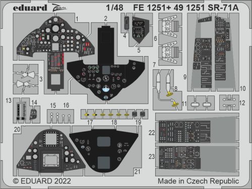 Go to product Eduard FE1251 - 1:48 SR-71A
