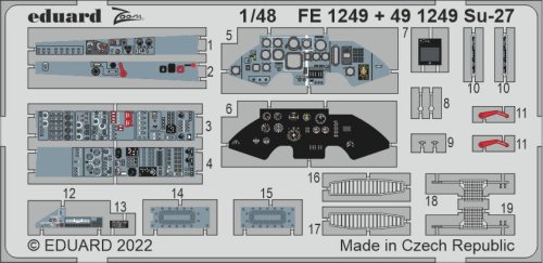 Go to product Eduard FE1249 - 1:48 Su-27