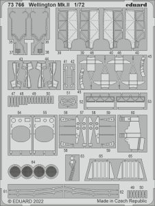 Eduard 73766 - 1:72 Wellington Mk.II