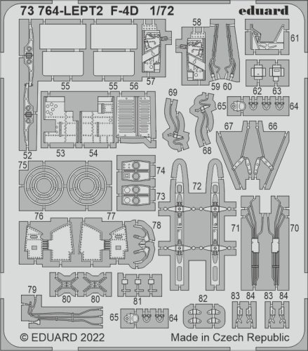 Go to product Eduard 73764 - 1:72 F-4D