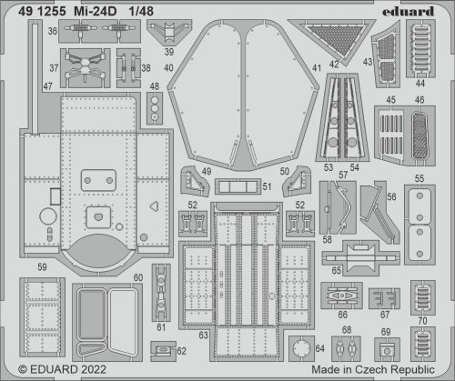 Go to product Eduard 491255 - 1:48 Mi-24D