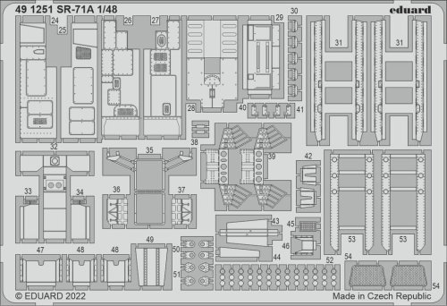 Go to product Eduard 491251 - 1:48 SR-71A interior