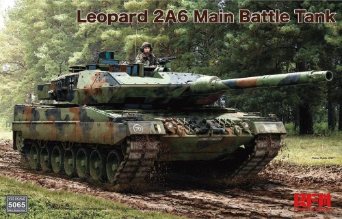 Go to product Rye Field Model 5065 - 1:35 Leopard 2A6 Main Battle Tank
