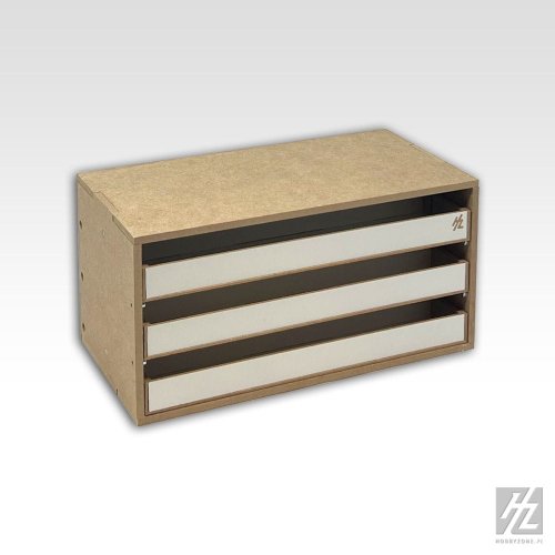 Go to product Hobbyzone OM02U Modular Desktop Organizer - Module with tilting drawers x 3