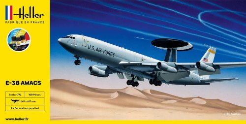 Go to product Heller 56308 - 1:72 Boeing E-3B AWACS - Starter Kit