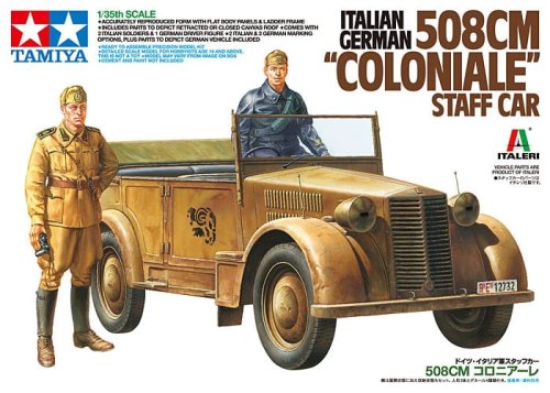 Go to product Tamiya 37014 - 1:35 Italian / German 508CM Coloniale Staff Car