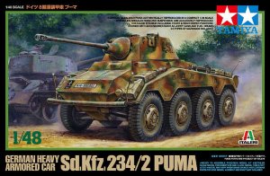 Tamiya 37010 - 1:48 Sd.Kfz. 234/2  Puma German Heavy Armored Car