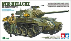 Tamiya 35376 - 1:35 M18 Hellcat US Tank Destroyer