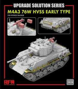 Rye Field Model 2026 - 1:35 76W M4A3 HVSS Sherman Early Type - Upgrade Solution