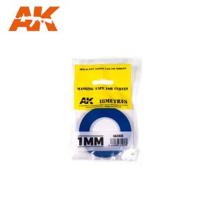 AK Interactive 9181 - Elastyczna taśma maskująca, szerokość 1 mm