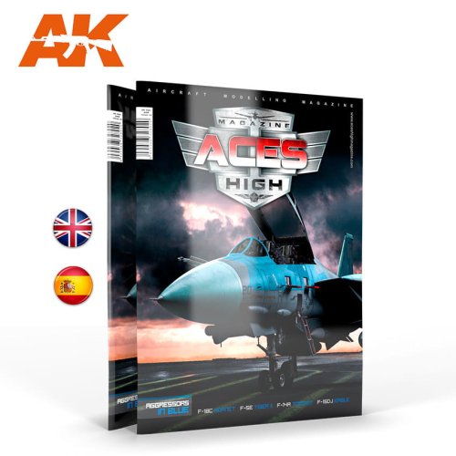 Go to product AK Interactive 2941 - Aces High Magazine nr 19 Aggressors in Blue
