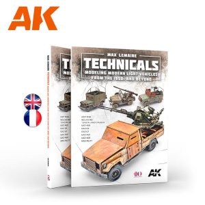 AK Interactive 130004 - Technicals - Modeling Modern Light Vehicles From 1950s and Beyond