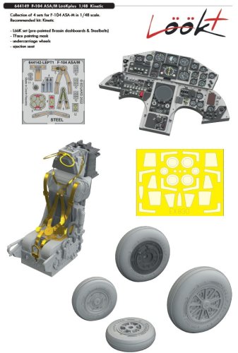 Go to product Eduard 644149 - 1:48 F-104 ASA/M LööKplus