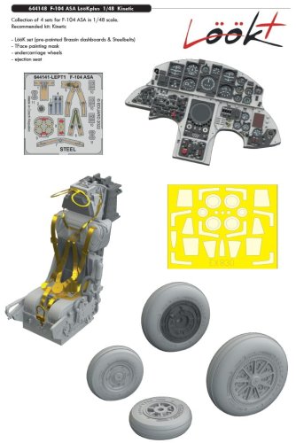 Go to product Eduard 644148 - 1:48 F-104 ASA LööKplus