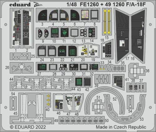 Go to product Eduard FE1260 - 1:48 F/A-18F