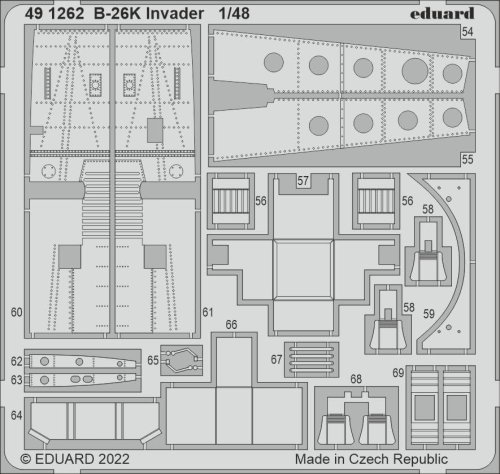 Go to product Eduard 491262 - 1:48 B-26K Invader