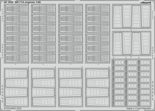 Go to product Eduard 481082 - 1:48 SR-71A engines
