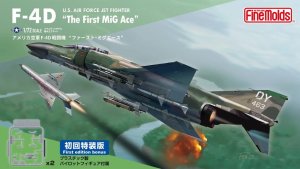 Fine Molds FP47S - 1:72 F-4D U.S. Air Force Jet Fighter The First MiG Ace