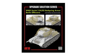 Rye Field Model 2043 - 1:35 WWII Soviet T-34/85 Bedspring Armor Berlin Offensive