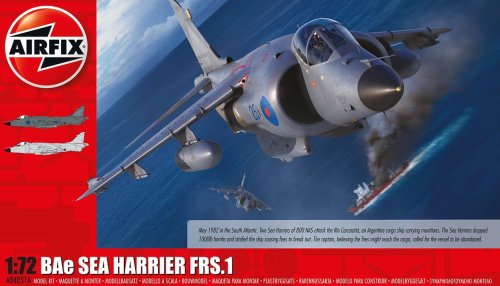 Go to product Airfix 04051A - 1:72 BAe Sea Harrier FRS.1