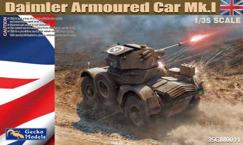 Go to product Gecko Models 35GM0011 - 1:35 Daimler Armoured Car Mk.I