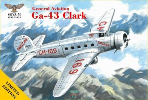 Sova 72033 - 1:72 General Aviation Ga-43 Clark