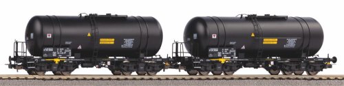 Go to product PIKO 58264 H0 - Zestaw 2 wagonów cystern 406Ra Zaes PKP Wałbrzych