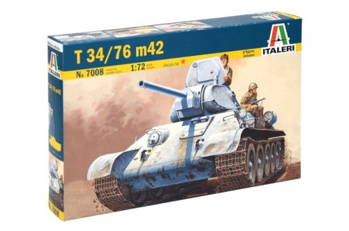 Go to product ITALERI 7008 - 1:72 T-34/76  mod.42