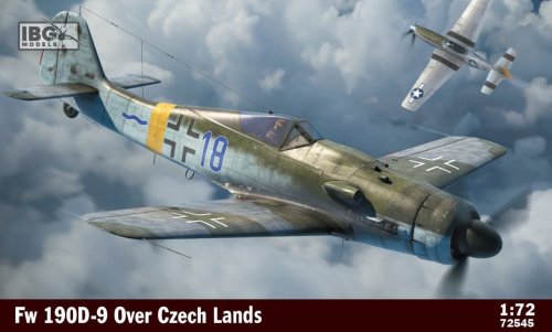 Go to product IBG 72545 - 1:72 Focke-Wulf Fw 190D-9 Over Czech Lands